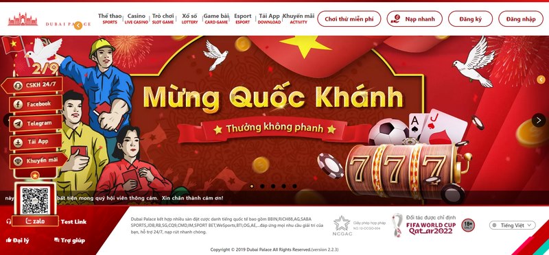 Đăng ký tài khoản Dubai Palace hoàn toàn được bảo mật thông tin cá nhân